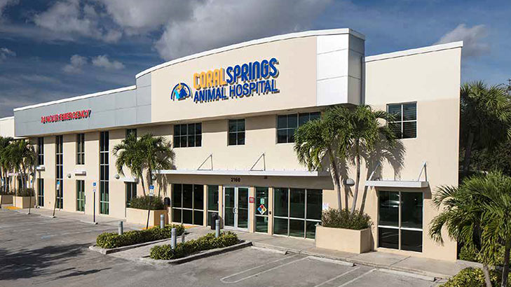 Coral Springs Animal Hospital building, located in Coral Springs, FL
